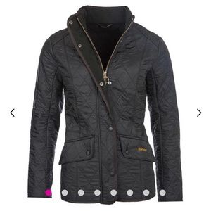 Barbour Navy Cavalry Polarquilt Jacket Women’s XS